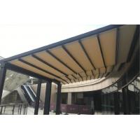 Quality Aluminium Retractable Awning Customized Screen Pergola With Led Lights for sale