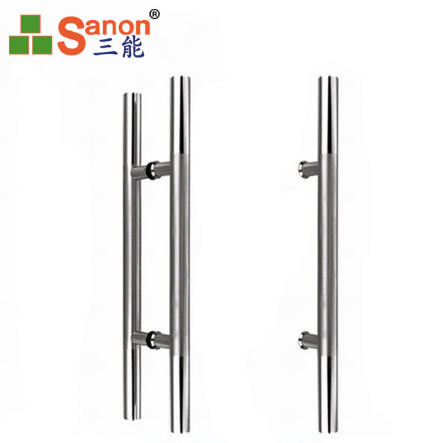 China H Type Stainless Steel Pull Handle Double Side 1.1mm Thickness Polish Surface factory