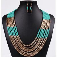 China European and American big bohemian jewelry hand-woven multi-meter Pearl Necklace factory