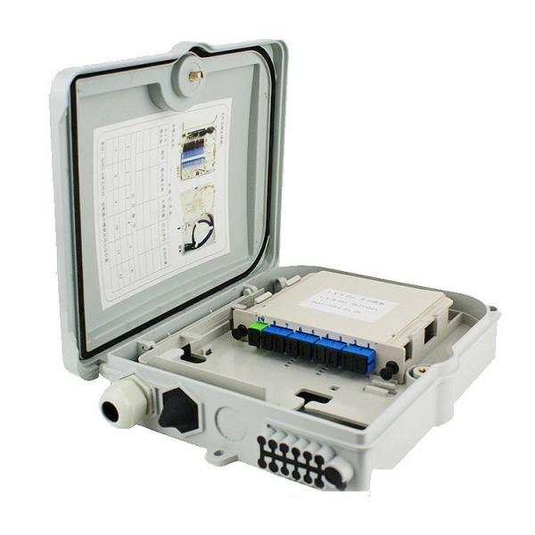 Quality FDB Equipment FTTH Distribution Terminal Box , 24 Core Fiber Optic Splitter Box for sale