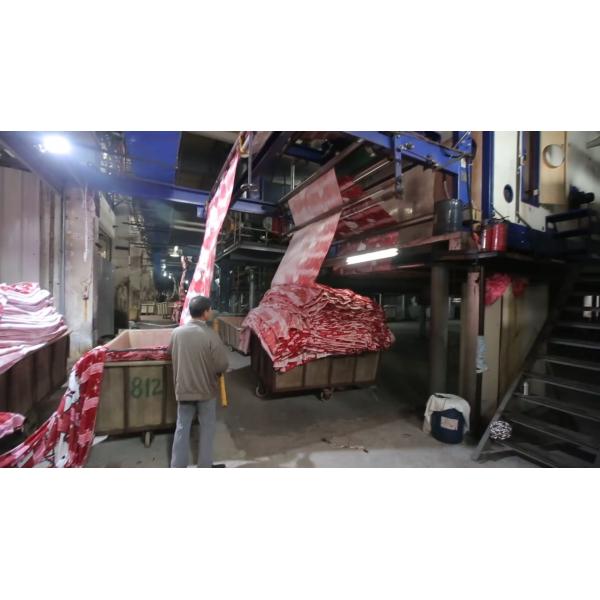 Quality Uploading Velvet Fabric Loop Ager Machine 600m for sale