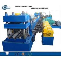 China Metal Beam Crash Barrier / Guardrail Roll Forming Machine For Expressway factory