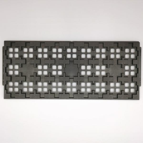 Quality PPE Black ESD Jedec IC Tray High Temperature For LGA Chip Package Type for sale