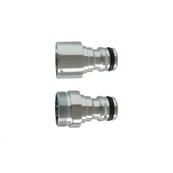 Quality Brass MS58 Quick Connect Water Hose Fittings , Quick Change Garden Hose Fittings for sale