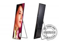 China P3 LED Sign Poster Screen Kiosk Digital Signage 1500 Nits Indoor Portable 1920x576mm factory
