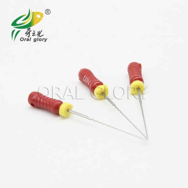 Quality Dentistry Endodontic Hand Files 25mm 25# For Root Canal Treatment for sale
