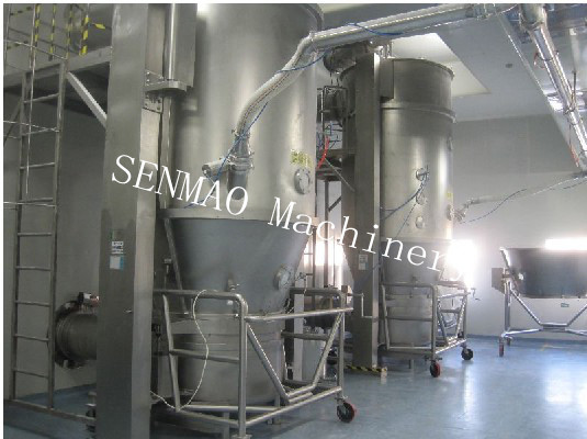Quality 316LChicken Powder Granulator Reduces Labor By One-Step Granulation for sale