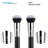 Quality 1 pcs synthetic Hair Makeup Brush angel sliver Copper Ferrule Face Brushes K107 for sale