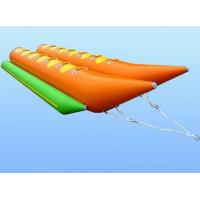 China 0.9mm PVC Inflatable Toy Boat , Double Inflatable Fishing Boat for Water Sport factory