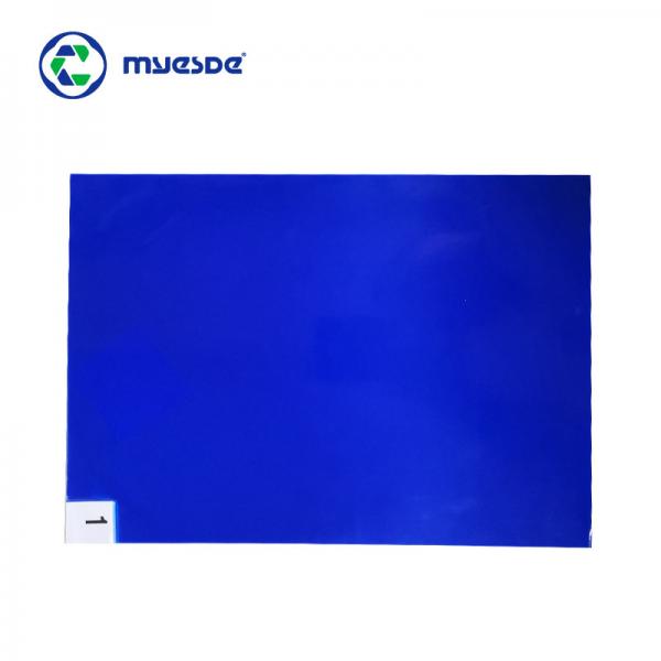Quality 18x36 Inch Cleanroom Sticky Mat Dust Removal Cleanroom Tacky Mats For Cleanroom Floor for sale