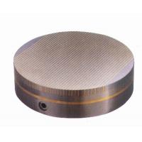 China Ni-Cu-Ni Coating NdFeB Magnet Round Electric Magnetic Chuck D125mm-100KG for Holding factory