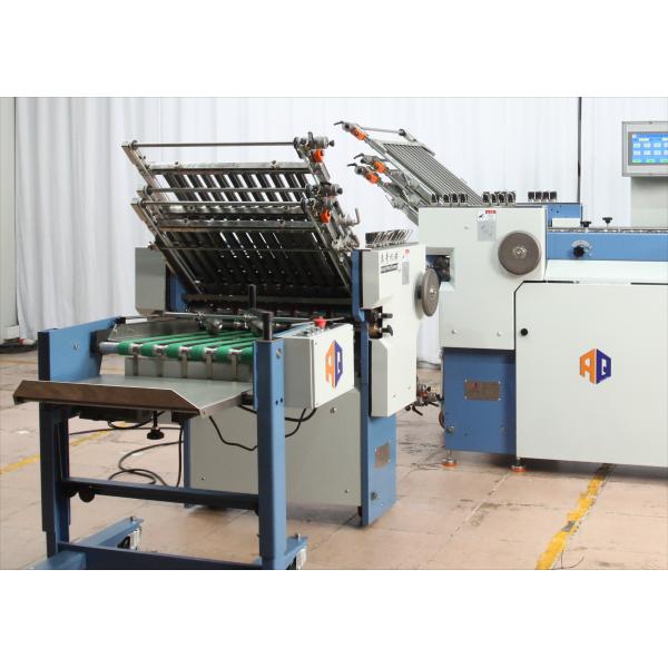 Quality PLC Controlled Large Format Paper Folding Machine For Printing Industry OEM for sale