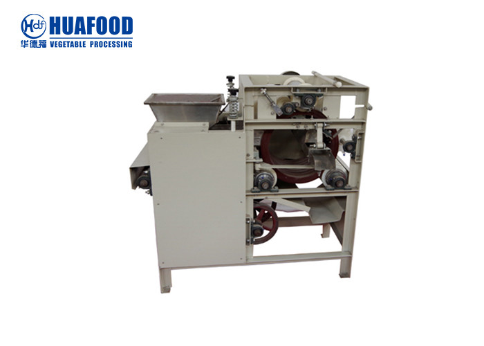 China 0.75 kw Automatic Food Processing Machines For Peeling Ground Nuts Almond Soybean factory