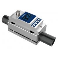 China OLED Display 24VDC Clamp On Water Flow Meter for sale