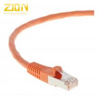 China F/UTP Cat6 Shielded Patch Cables Snagless PVC LSZH Available In 10 Color factory