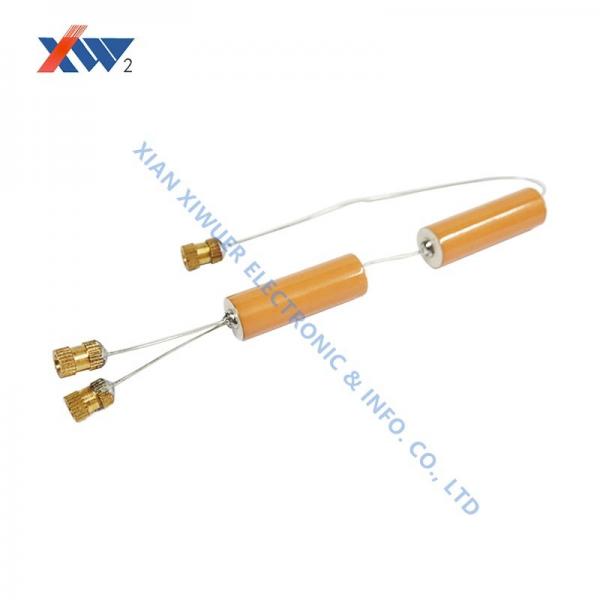 Quality Customized High Voltage Ceramic Capacitor Rod 36KV 45PF Coated Available for sale