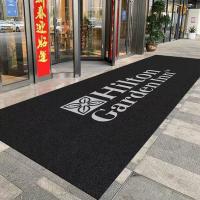China Non Slip Welcome 7mm Door Mat Entrance Carpet With Printed Logo factory