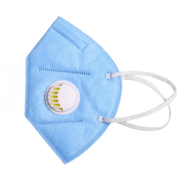 Quality Skin Friendly N95 Dust Mask Low Resistance To Breathing With Valve for sale