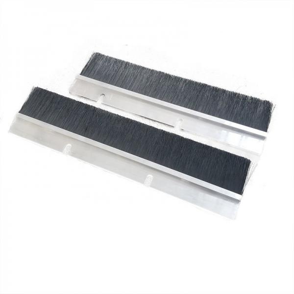 Quality Nylon Industrial Aluminium Draught Excluder Strip Door Seal 50mm for sale