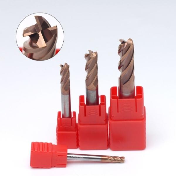 Quality Solid Carbide Corner Radius End Mills , Corner Rounding End Mill for sale