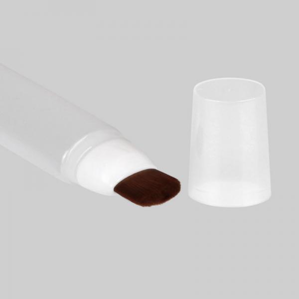 Quality 30-60ml Special Applicator Tubes Custom Empty Rotation Brush Foundation Cosmetic Plastic Oval Tube for sale
