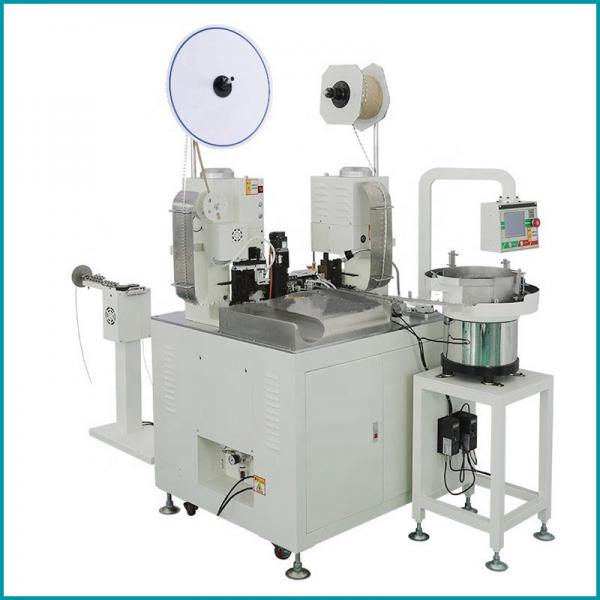 Quality ISO9001 AWG16-AWG30 Wire Terminal Crimping Machine Double Head for sale