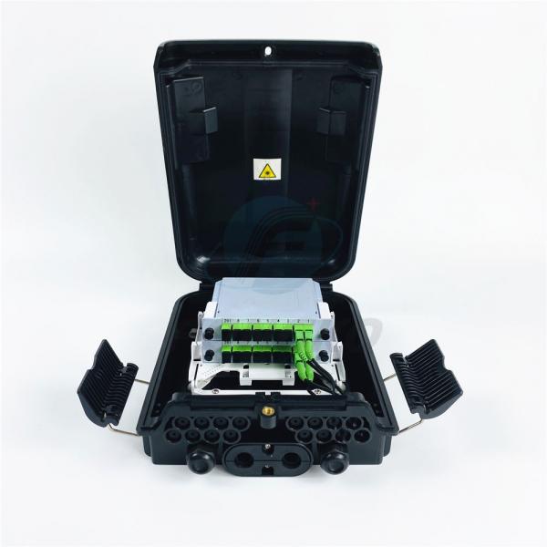Quality Outdoor 16 Port Waterproof FTTH Terminal Box Fiber Splitter Distribution Box for sale