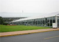 China Transparent Clear Roof Wedding Tent Galvanized Steel Insert For 500 People factory