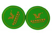 China Free Artwork Promotional Gift Giveaways Non Slip Backing Tea Cup PVC Coaster factory