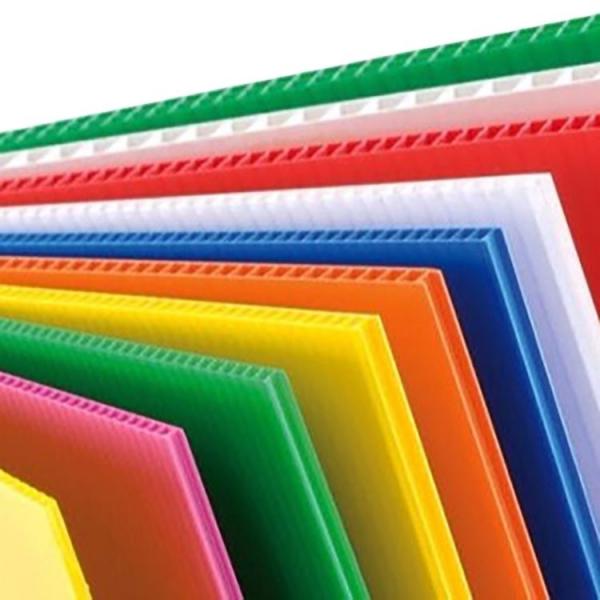 Quality 2mm-12mm Thickness Recycled Corrugated Plastic Sheets For Advertising for sale