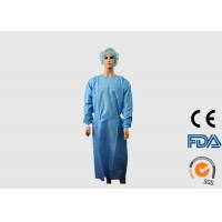 China Eco Friendly Disposable Protective Wear , Disposable Hospital Theatre Gowns factory