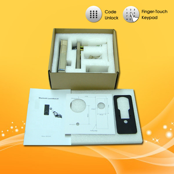 Quality Bluetooth Full Smart Home System Finger Touch Keypad Password Door Lock for sale