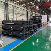 China 25000LBS Automatic Mechanical Telescopic Loading Dock Leveler For Warehouse Cargo factory