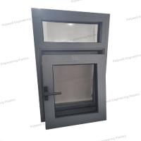 China High Security Aluminum Thermal Break Sliding Doors Profile Glazing With Lever Lock for sale