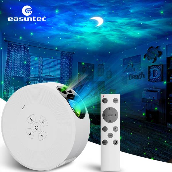 Quality Birthday Party Moon Star Projector Night Light ABS PC Material for sale