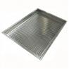 China Custom Food Grade Wire Mesh Baking Tray Stainless Steel 304 316 Perforated factory