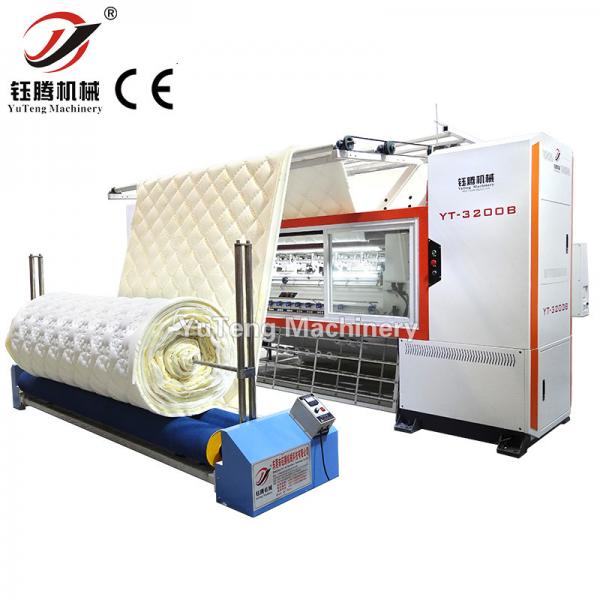 Quality High Speed Computerized Quilting Machine Chain Stitch Multi Needle For Mattress for sale