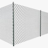 China 100ft Galvanized Chain Link Fence Cyclone Wire Mesh Fence Panel Chain Link Fence For Sport Game factory