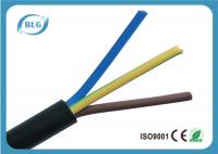 Buy cheap 3 Cores Black Stranded Copper Wire / Flexible Insulated Copper Cable from wholesalers