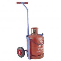 China T Bar Calor Gas Cylinder Cart Purple Trolley For Oxygen Cylinder Portable factory