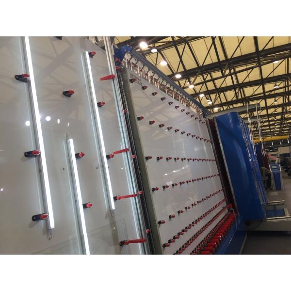 Quality 1800x2500mm Vertical Insulating Glass Production Line Big Output Capacity for sale