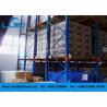 China High Density Steel Drive In Pallet Rack Shelving For Storage Corrosion Protection factory