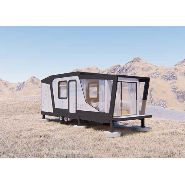 Quality Light Steel Prefabricated Luxury Tiny House On Wheels And Micro Prefab cabins With Good Quality and Best Price for sale