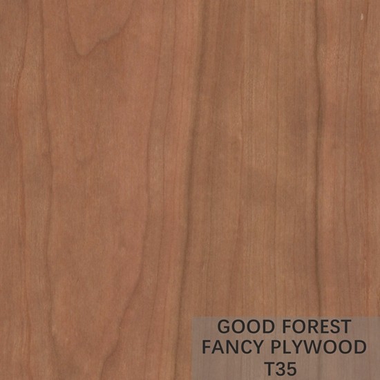 Quality Fancy Cherry Veneer Plywood Natural / Engineered Cherry Wood Plywood for sale
