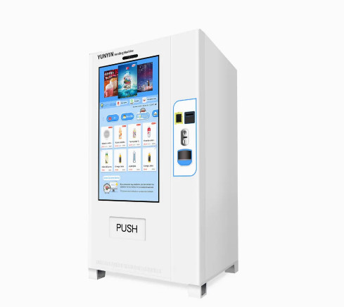 Quality Food Snack Orange Juice Maker Automatic Vending Machine For School Pharmacy for sale