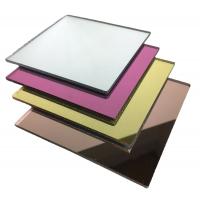 China Antistatic 4x4 4x8 Gold Mirror Acrylic Plexiglass Sheet Place Card factory