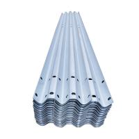 China Customized Q235 Q345 Hot Dip Galvanized Highway Guardrail for South Africa Road Safety for sale