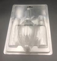 China good quality plastic PVC clear doubling clamshell packaging in customized size wholesale from China factory