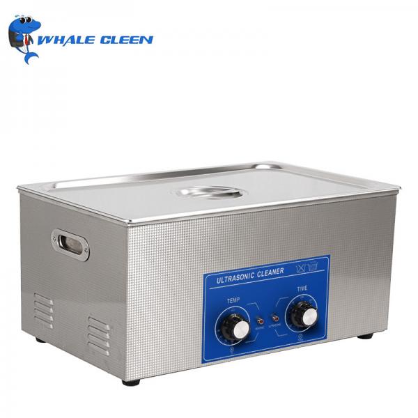 Quality Analog Control Ultrasonic Gun Parts Cleaner 22L 400Watt Digital Heating for sale