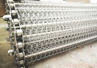 China High Precision Chain Link Conveyor Belt , Metal Mesh Conveyor Belt Long Service Life factory